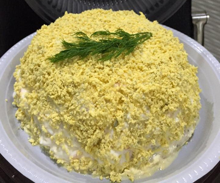 Mimosa Salad / сала́т мимо́за