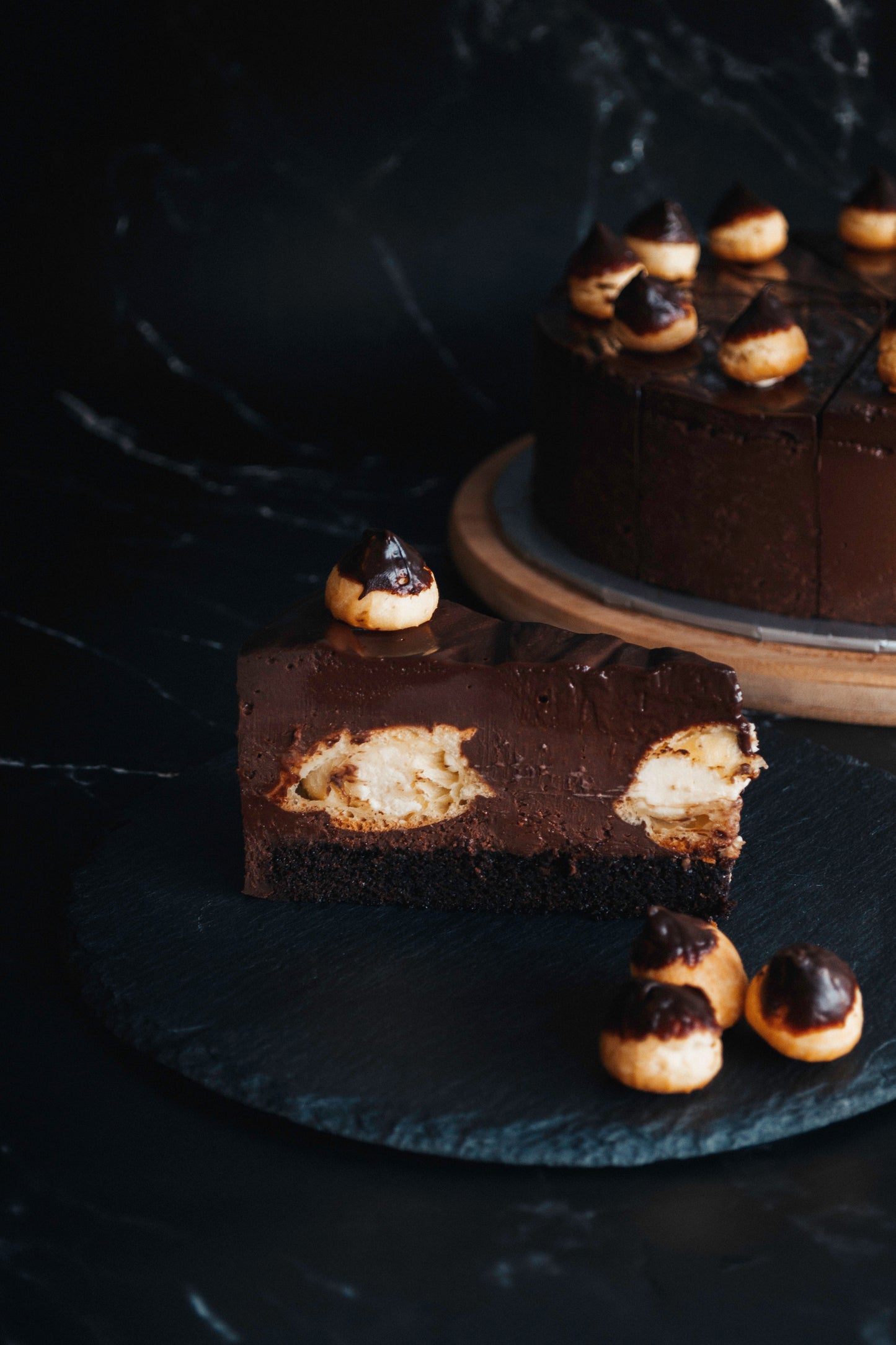 Profiterole Cake