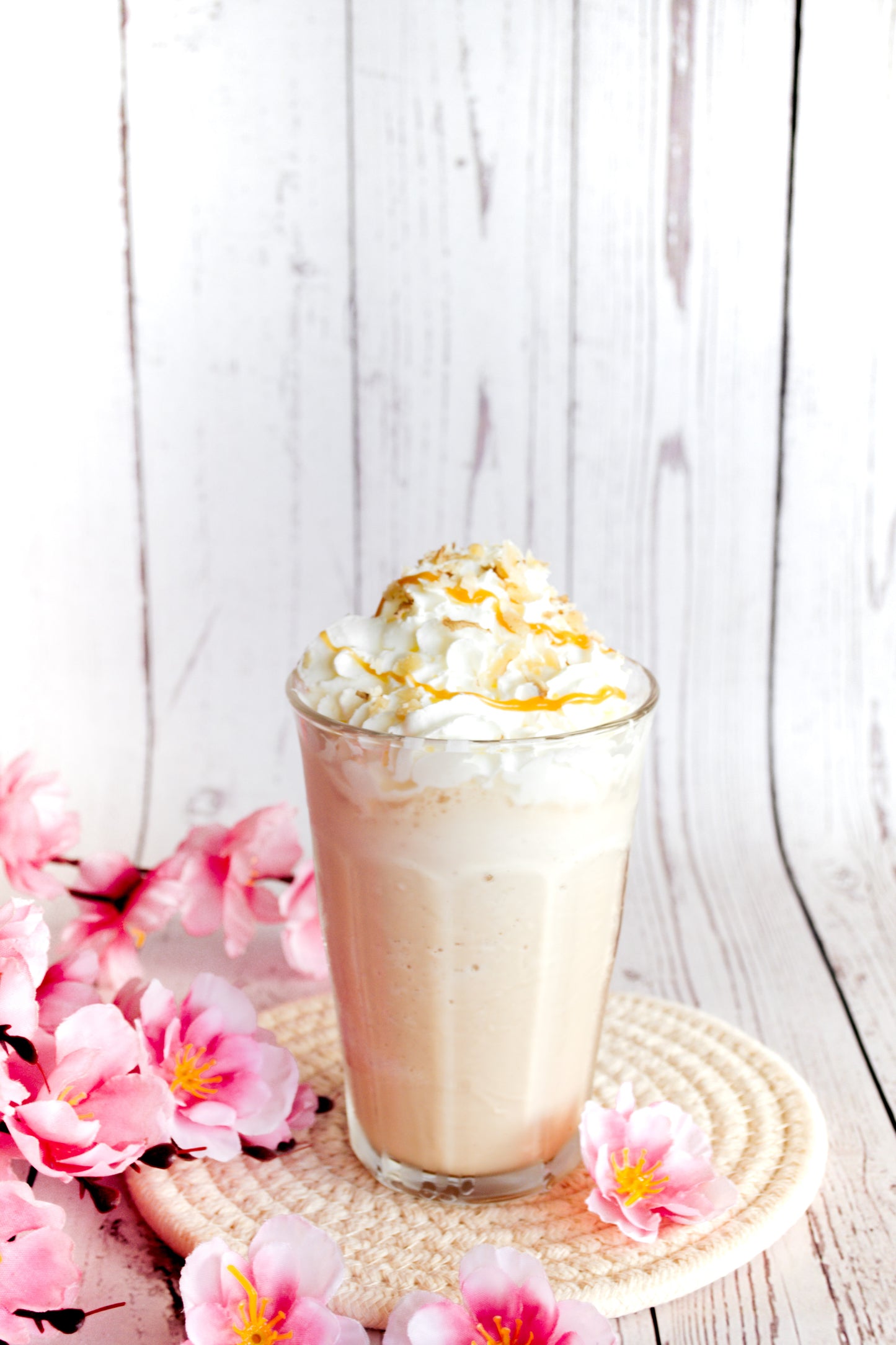 Golden Salted Caramel Frappe